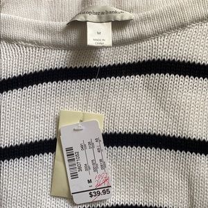 NWT Christopher & Banks 3/4 sleeve sweater